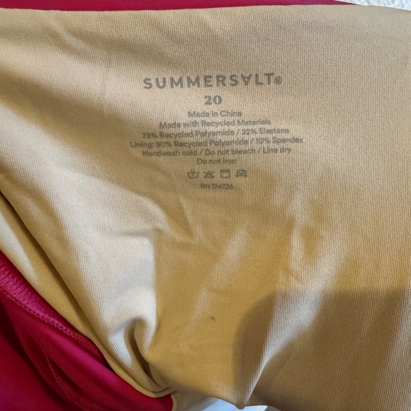 Summersalt Ruched Backflip size 20 - Picture 5 of 5